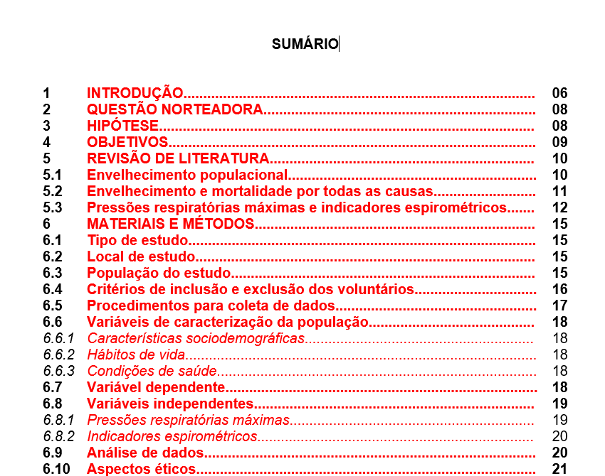 Sumário Do Tcc Faça Do Jeito Certo Com Essas Dicas 6928