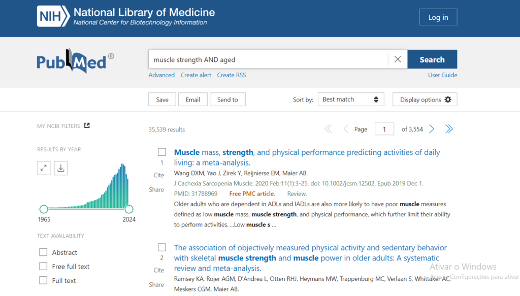 como pesquisar pubmed